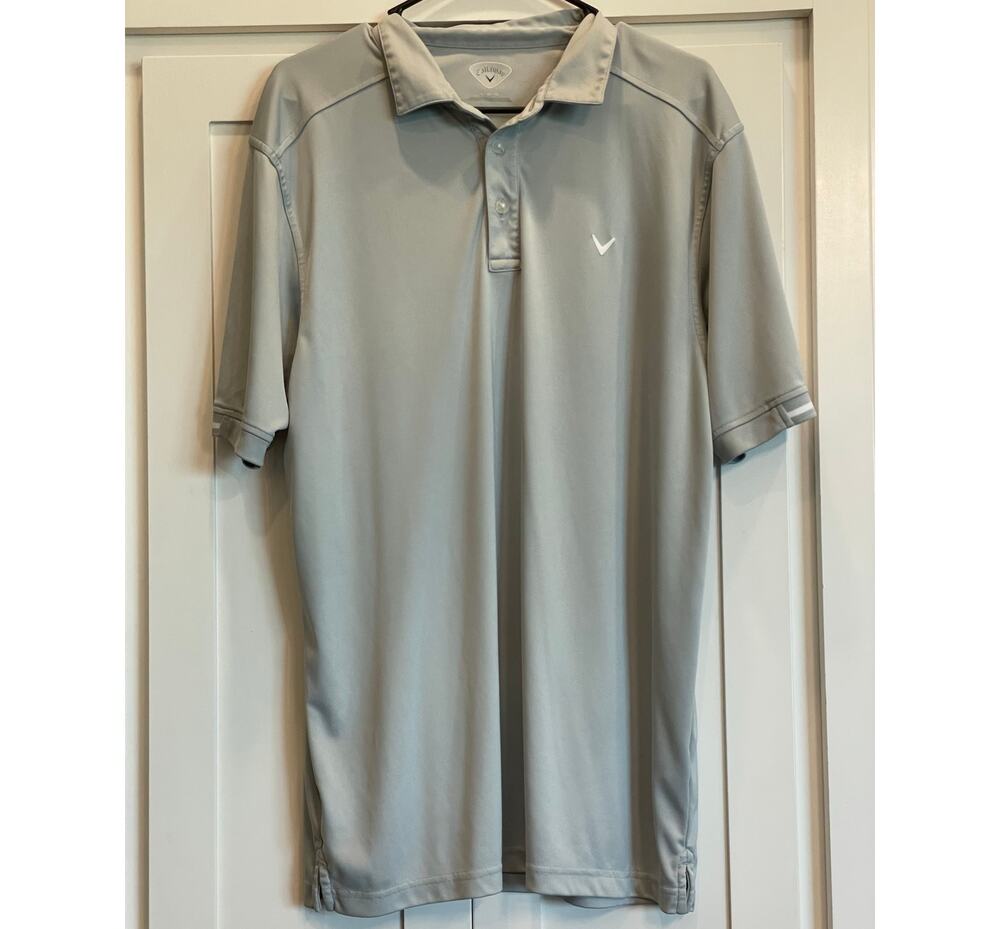 Callaway Grey Golf Polo XL